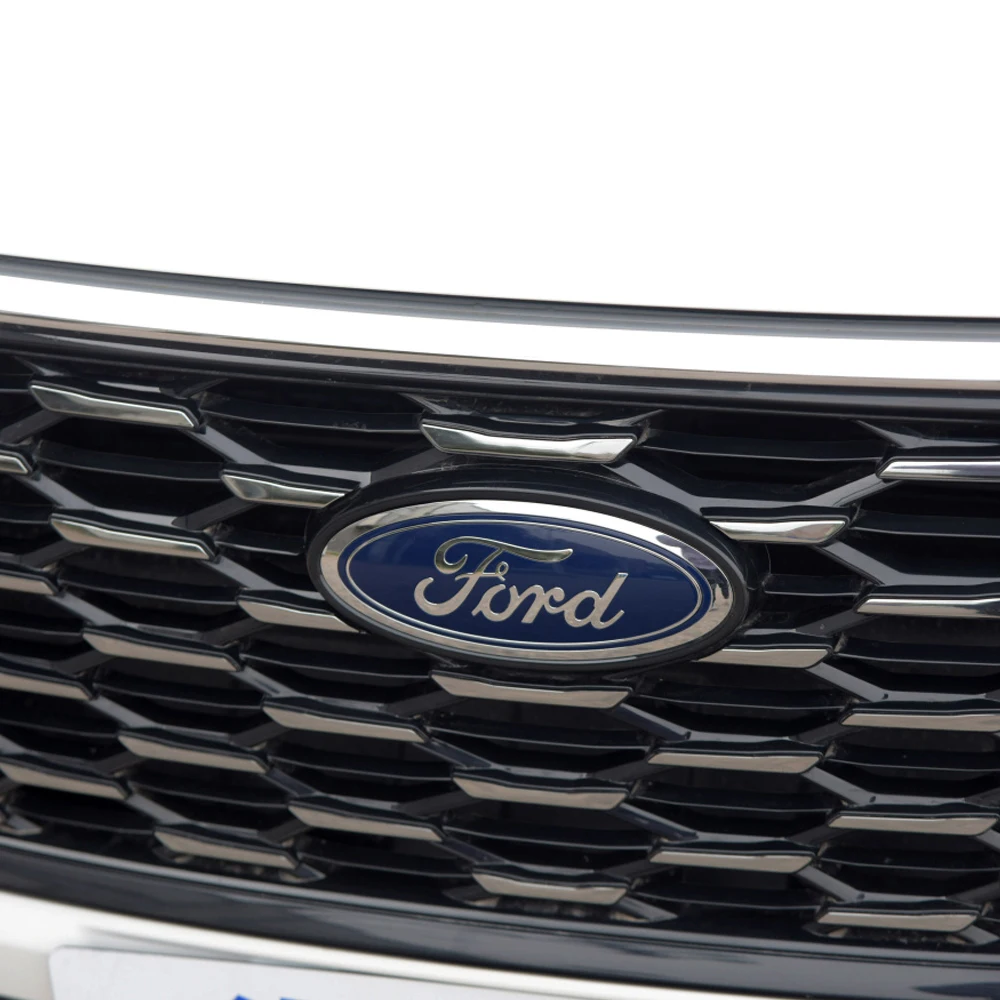 Car Replace Front Grille Trunk Emblem Lid Logo Decoration Accessories For Ford Mustang Fiesta Focus 2 mk3 Mondeo mk4 Ranger Kuga view 6