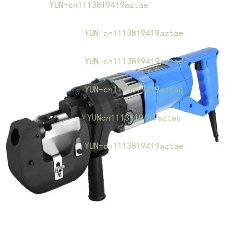 Multifunctional Electric Hydraulic Machine Portable Punching Machine C Type Steel  Beveled Angle Rounded Angle The Moveable 5cm