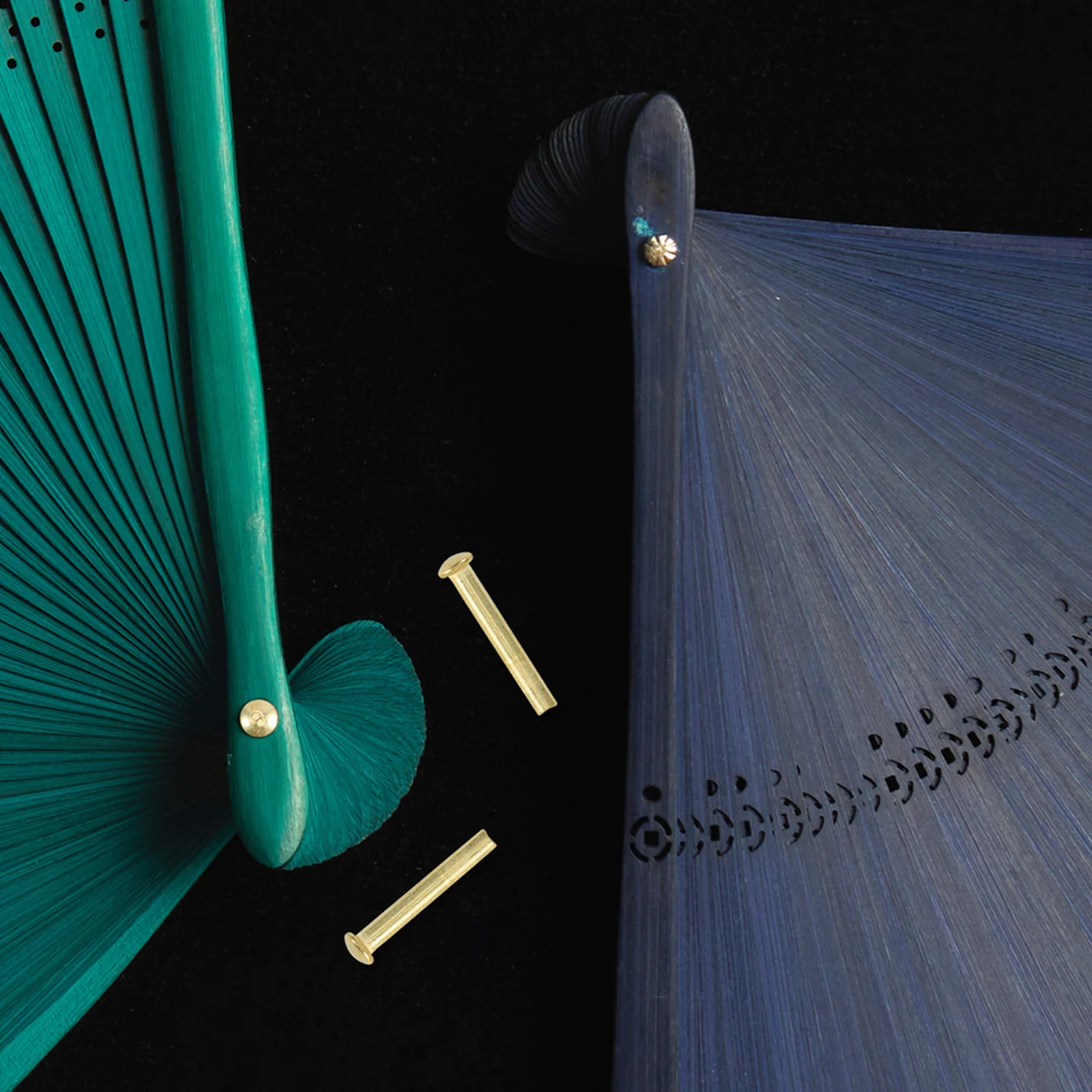 

10 set Nails For Folding Fans Stainless Steel Shaft Rivets Repair Kit Handheld Fasteners Folding Fan Accessories Hand Fan