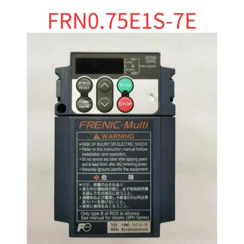 

FRN0.75E1S-7E Inverter tested ok 0.75kw/220v