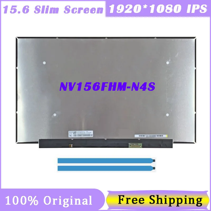 

15 6 Slim IPS Laptop Screen NV156FHM-N4S For Lenovo ideapad 5-15ARE05 ThinkPad T15 P15s Gen 2 ThinkBook G2 1920*1080 FHD 30Pin