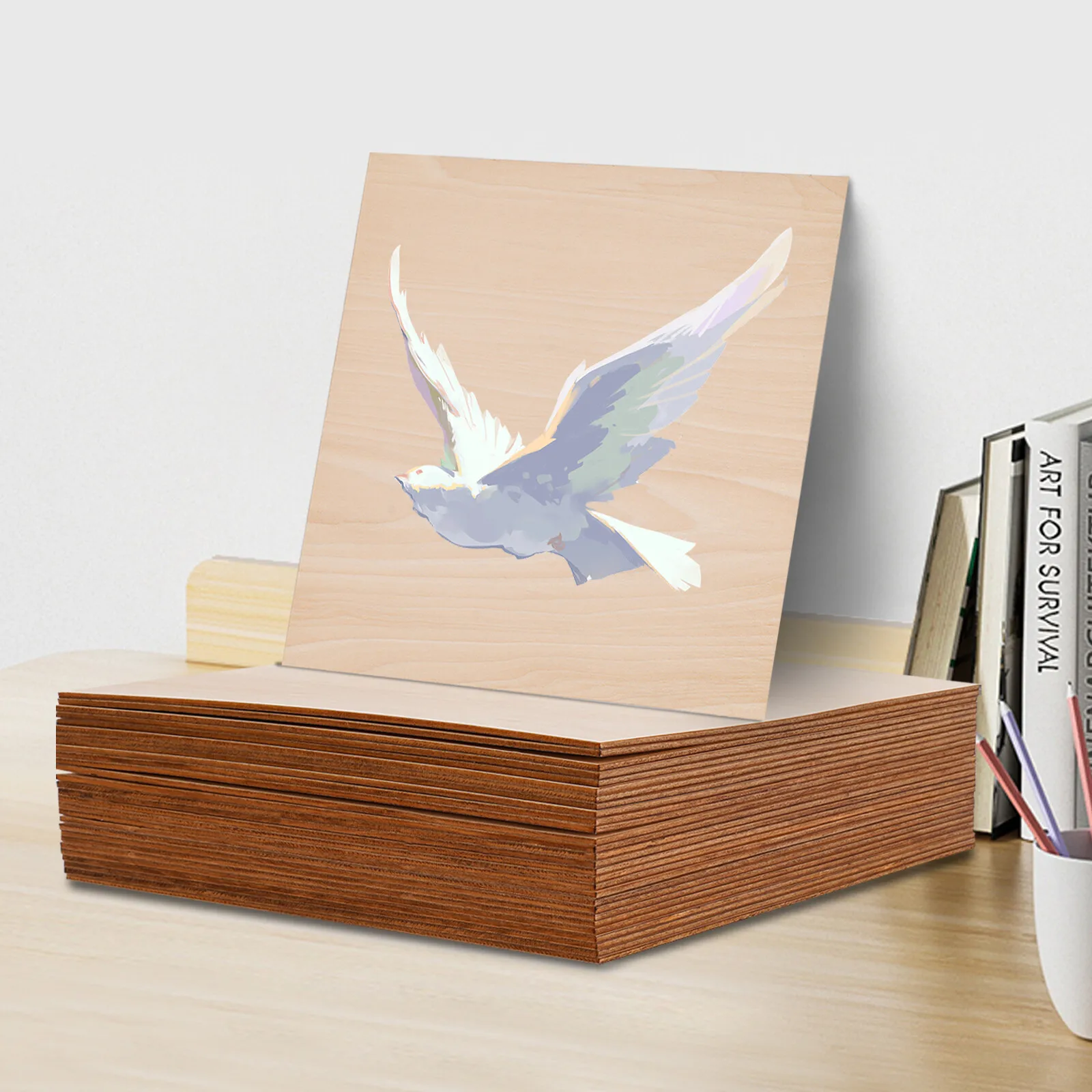 30 Piezas De Madera Para Manualidades, Decoración Del Hogar, Láminas De Madera De Tilo Rectangulares En Blanco De 30*30Cm — -75%, 149.97€ Coupon, from 49.99€ – 75% descuento – €49.99