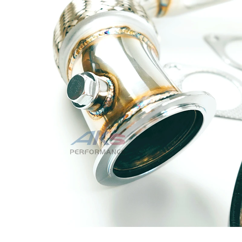 AKS Racing Downpipe For BMW N63 550i 650i 750i X5 X6 4.4T Downpipe
