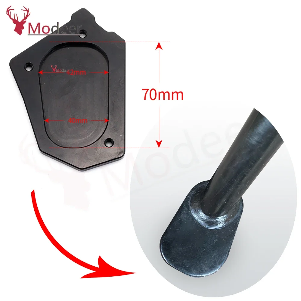 ل BMW R1250 GS R1250 GSA R 1250GS HP 2018-2024 2023 دراجة نارية CNC الجانب حامل تكبير تمديد مسنده R1250GS الملحقات