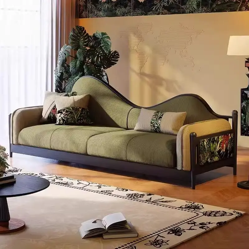 Black 3 Seater Living Room Sofas Nordic Quality French Oversized Modern Couch Bedroom Luxury Weird Divano Gonfiabile Furniture
