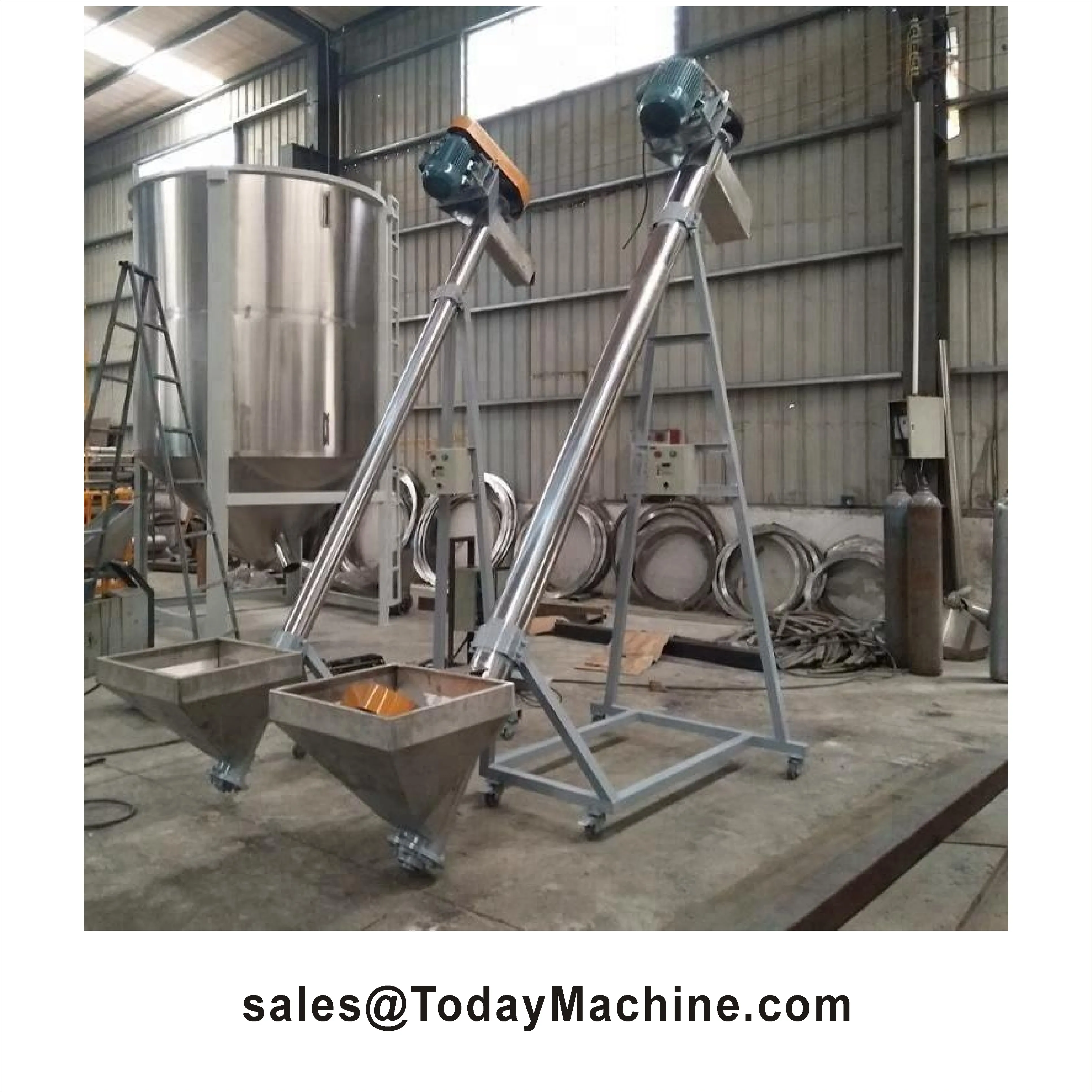 

Гибкий винтовой конвейер из нержавеющей стали, шнековый конвейер для солода