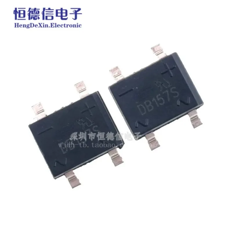50PCS/LOT DB157S 1.5A700V DB157 New bridge silicon SMD