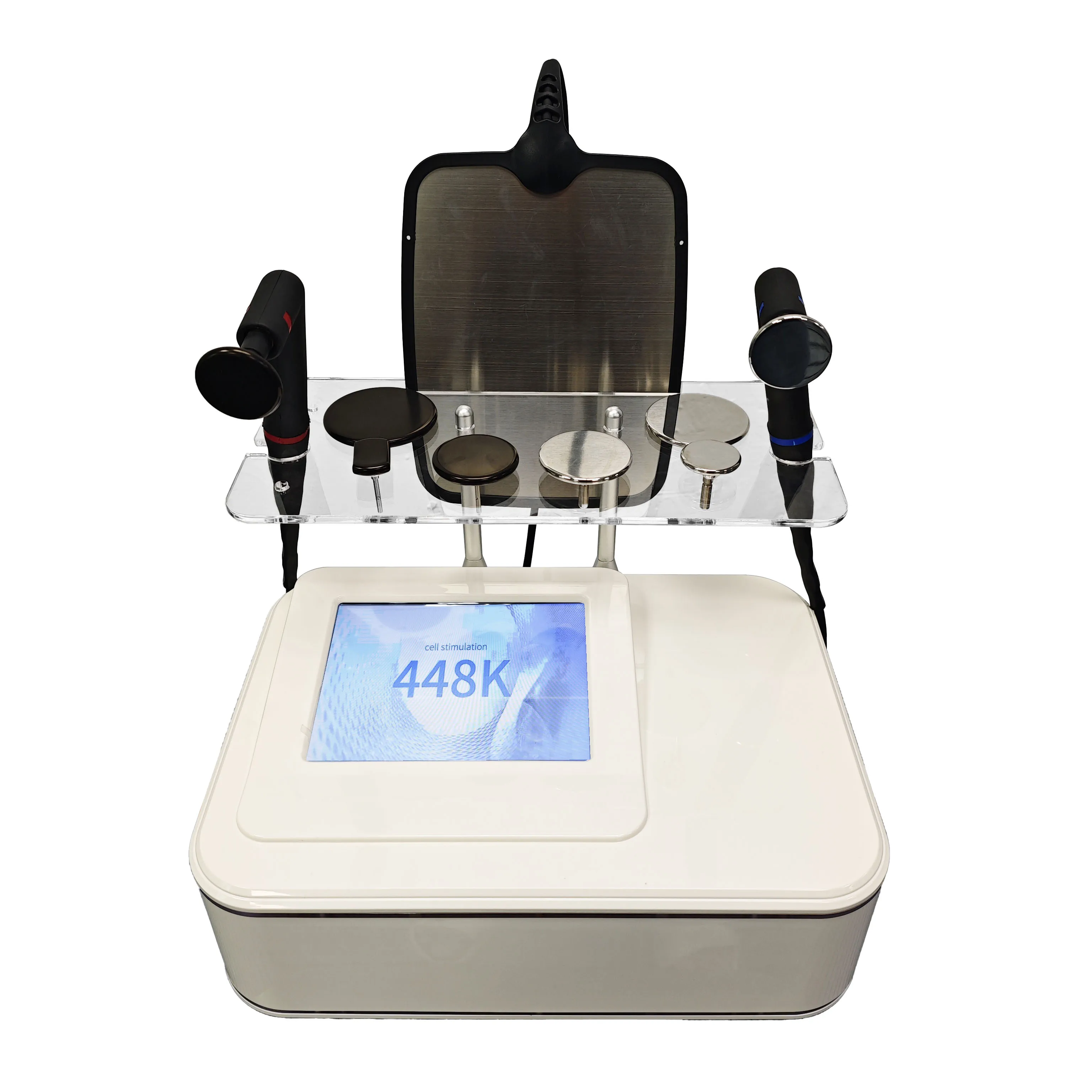 INDIBA Tecar 448KHZ Cavitation Body Care System RET CET Slim Machine for Weight Loss Diathermy Pain Management Machine