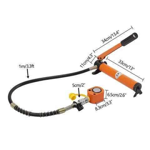10T/20T hydraulisk domkraft med cylinder och CP-180 handpump. Idealisk för maskiner och varvsindustrin, erbjuder pålitlig lyftkraft. 10 best sales Arduino hydraulcylinder - №1