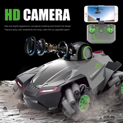 RC Car 1:20 With Video 2.4G WIFI FPV HD Camera Car 360° Rotation Stunt Camera Car Kids boy toys