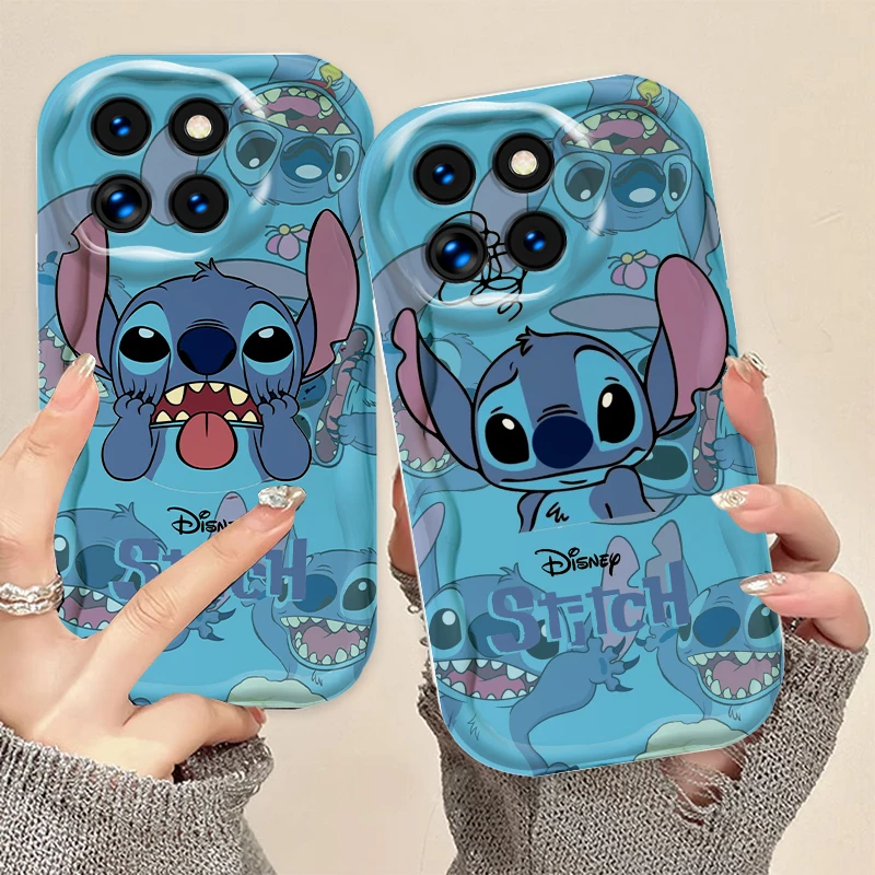 Ścieg Disney do Xiaomi Mi 14 12 12T 11 Lite Poco M6 X6 X5 X4 X3 M3 F4 Pro GT NFC 5G Wave Oil Funda etui na telefon