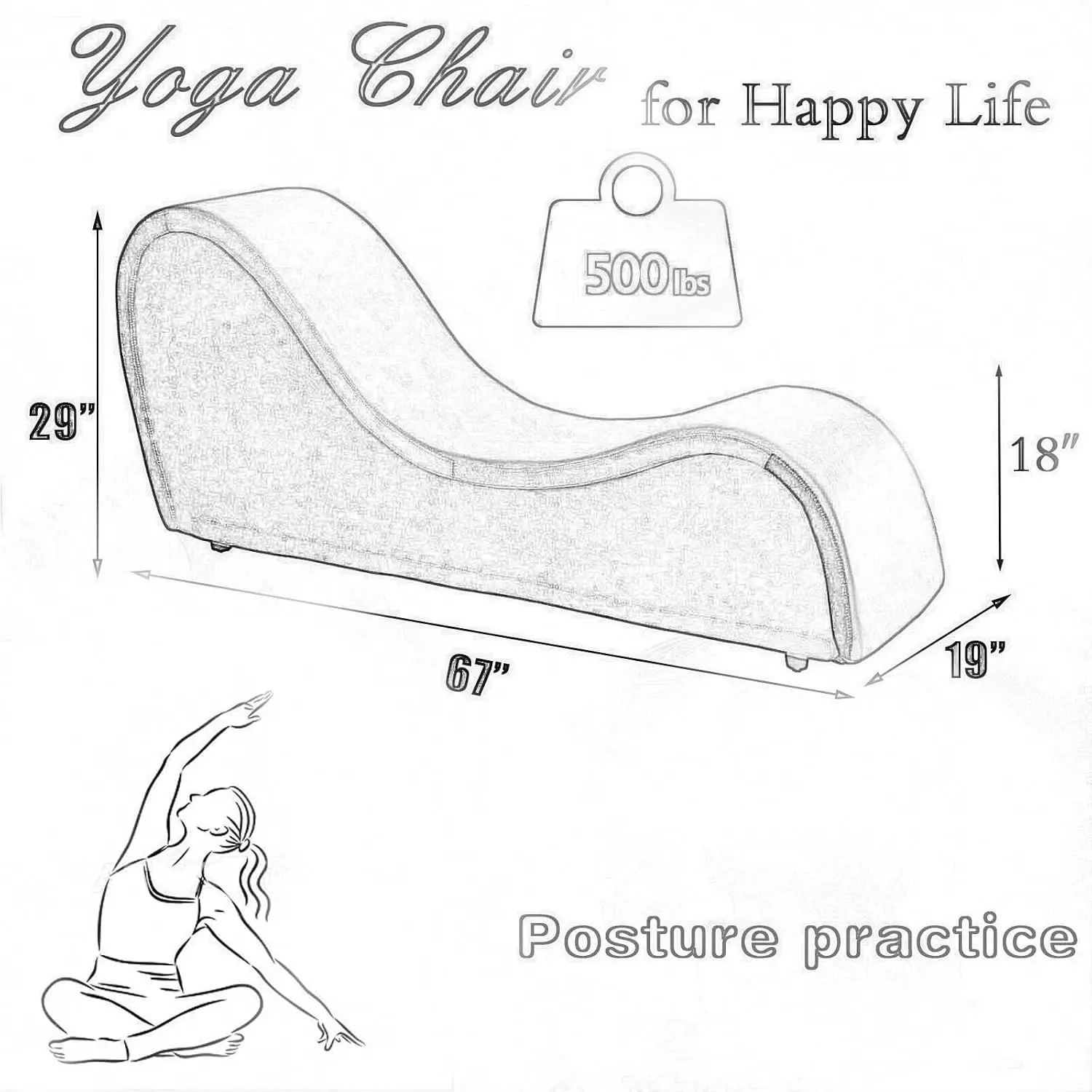 Red Ergonomic Chaise Lounge Chair with Removable Velvet Cover, Sofa Bed Sleeper, 500Lbs Heavy-Duty Metal Frame, Customized