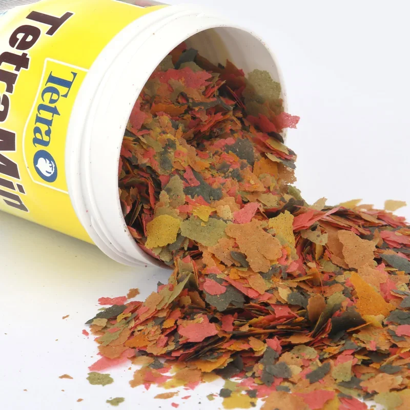 

250ML 52g Tetra Ornamental Fish Flake Feed Lamprey Fairy Cichlid Fish Food Freshwater Fish General Purpose