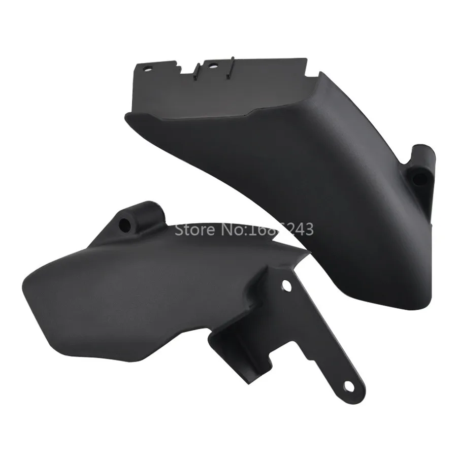 New Black Motorcycle Mid-Frame Air Deflector Heat Shield Decorative  For Harley Dyna Street Bob Wide Glide 2006-2017 Motor Parts