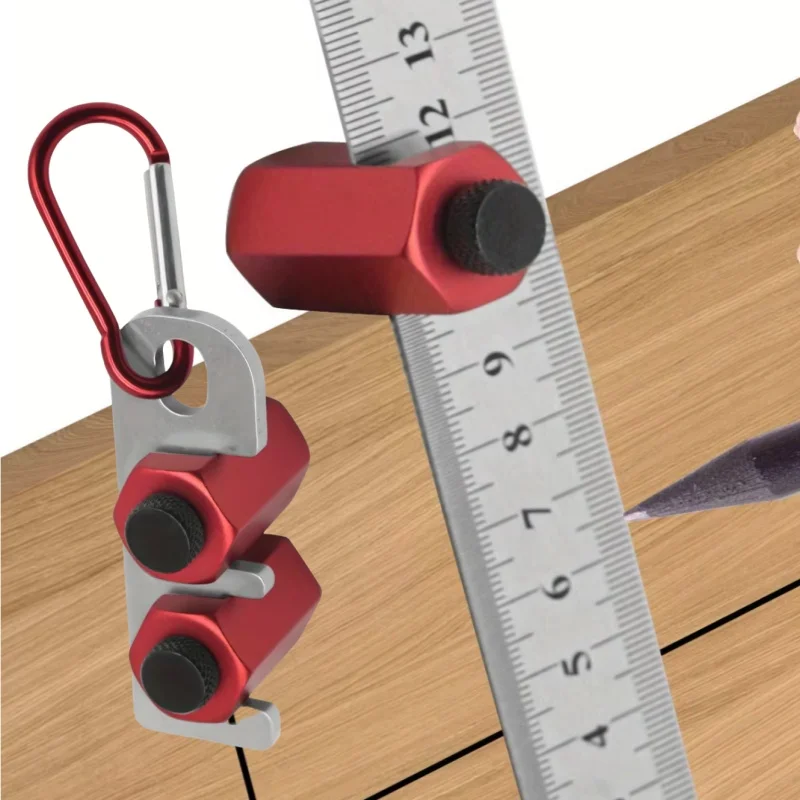1Pc Tall Stair Gauge Attachment Jigs Framing Square with Holder for Stair Stringer Layout Tool Rafter Gauge 2160732557