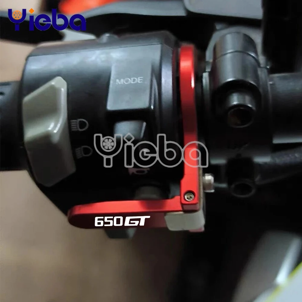 FOR CFMOTO CF650GT GT650 650 GT 2021-2025 2026 FIT new Motorcycle Switch Button Cover Horn Button Shell Extension Button Bracket
