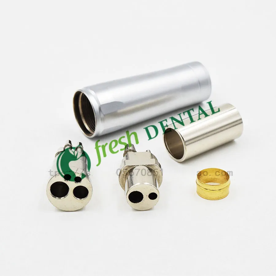 10PCS Dental Turbine Adapter High Speed Handpiece Connector 4 Hole 2 Hole SL1129 for Dentist Equipment