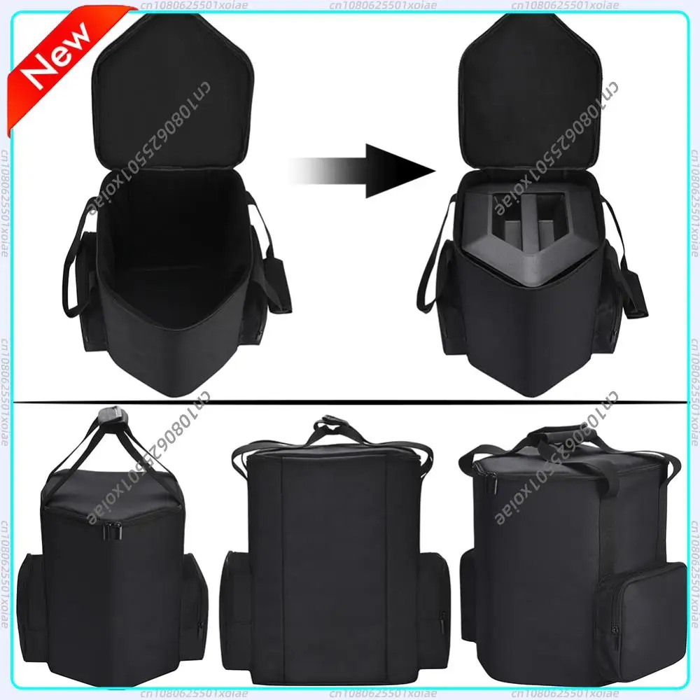 

Scrarch Proof Big Capacity Carrying Case Travel Case with Pockets Fall Preventive Shoulder Bag for Bose S1 Pro Audio Microphone