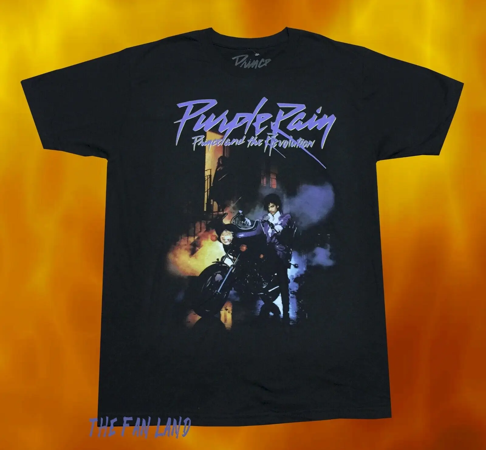 New Prince Purple Rain The Revolution 1984 Mens Vintage Classic T-Shirt