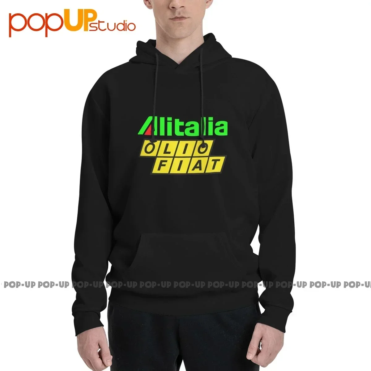 Alitalia Olio Fiat Rally Racing 131 Abarth Wrc Ritmo Sudadera con capucha Sudaderas con capucha ropa de calle de moda