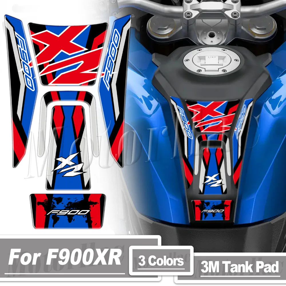 3D Motorcycle Tank Sticker Tank Protection Decal Accessories Waterproof For F900XR F900 XR F 900 XR 2020-2025 2024