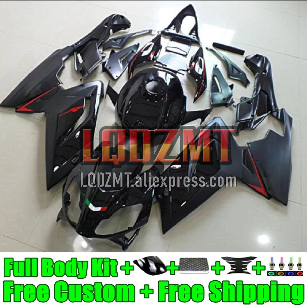 Injection For Aprilia RS4 RS-125 RSV125 RS 125 14No.2 RS125 2012 2013 2014 2015 2016 125RR 12 13 14 15 16 Fairing black stock