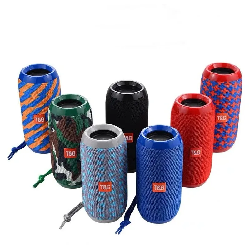New Waterproof Wireless Bluetooth Dual Bass Speaker TG117  Portable Outdoor Sport Mini Column Music Player Support TF Card Hi-Fi view 6