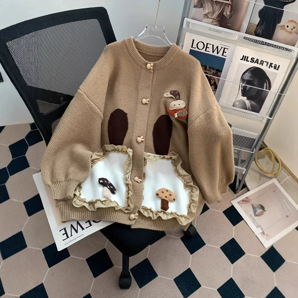 

Autumn and winter new style gentle v-neck temperament pure lust hot girl slim long-sleeved sweater tops for women