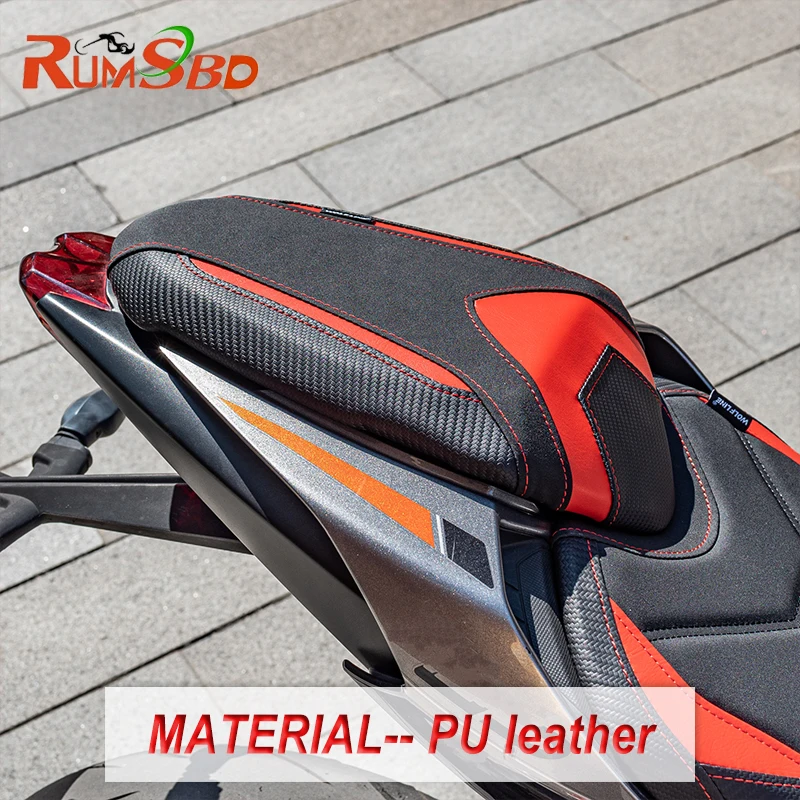الجبهة الخلفية وسادة للمقعد وسادة بيلايون القلنسوة هدية ل انتصار شارع الثلاثي 765/765S/765R 2023-2025 دراجة نارية الملحقات