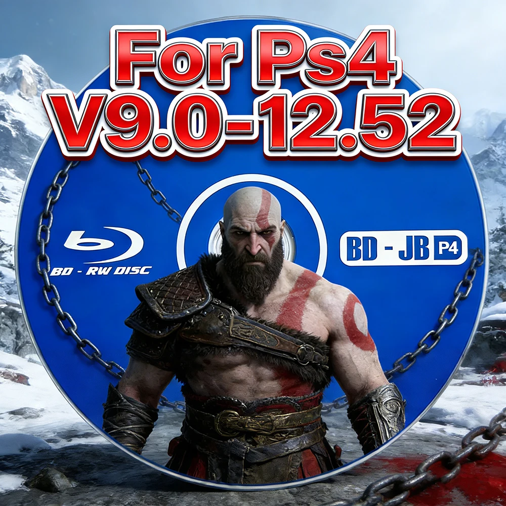 

2026 New Jailbreak Disc New Version 12.52 For PS4 Latest Firmware Supported Bootable Eject Payload Home Games Latest Version