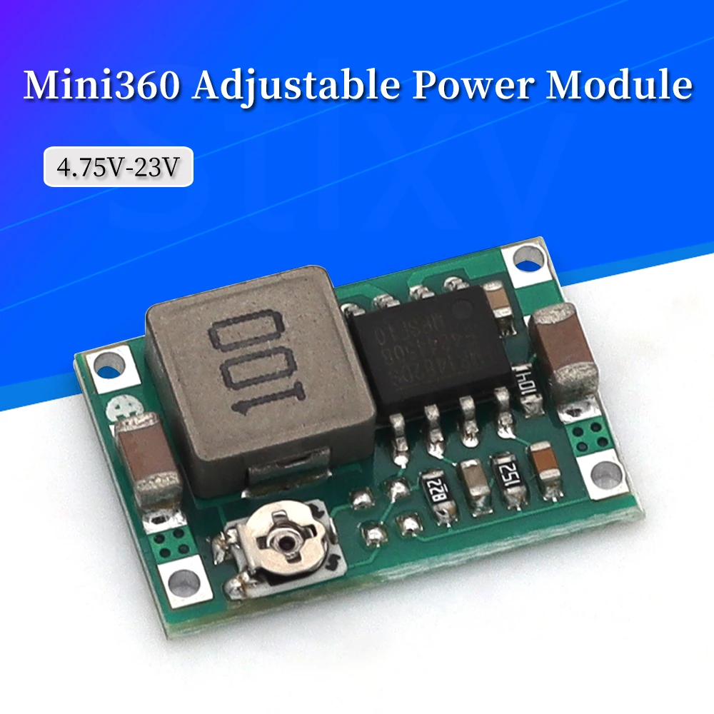 Smart Electronics Mini-360 Model Aircraft DC-DC Step-Down Power Supply Module Better Than LM2596 for arduino Diy Kit