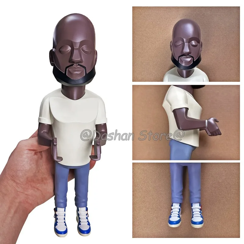 

30cm Trendsetter Statue Designer Action Figure Turnsole Ornaments Resin Trendy Setter Fashion Leader Room Decoration Model Toys