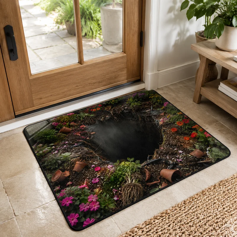 VIKAMA Sci-Fi Time Tunnel Visu - Home Bathroom Wear ulasan dan harga