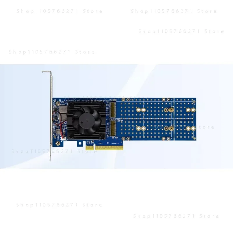 PCIe 4.0x8 non-splitting PLX88024 video editing NAS Feiniu  M.2 hard drive NVMe expansion card