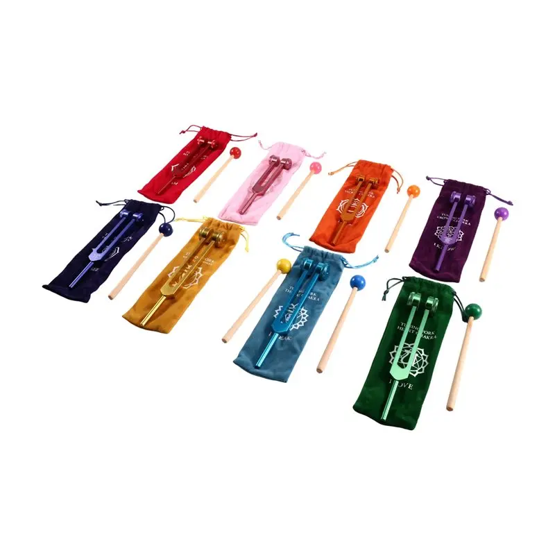 ABVE-Chakra Tuning Forks Tuning Fork For Healing For Sound Therapy, Meditation, Chakra Balancing