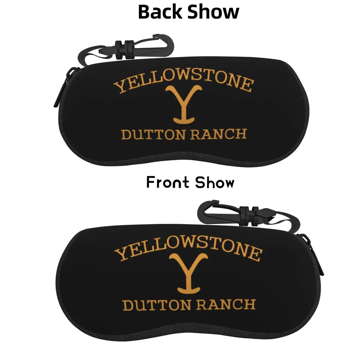 

Йеллоустоун быстросохнущий футляр для очков Dutton Ranch, портативная коробка для солнцезащитных очков, женская и мужская мягкая сумка для очков
