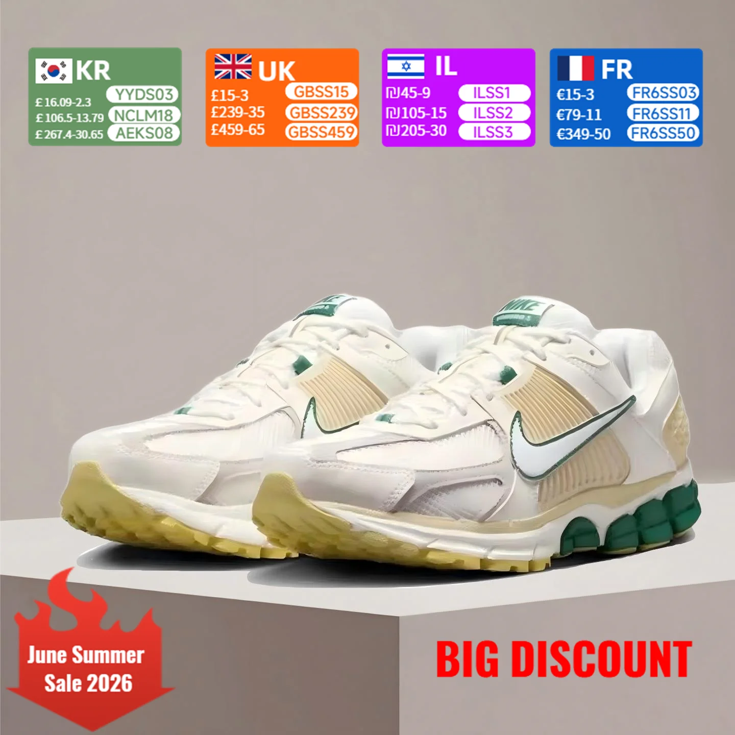 Nike Zoom Vomero 5 Yankees Running Shoes - Slip-Resistant & Durable Lightweight Cushioning Design, Unisex Style FN8361-100