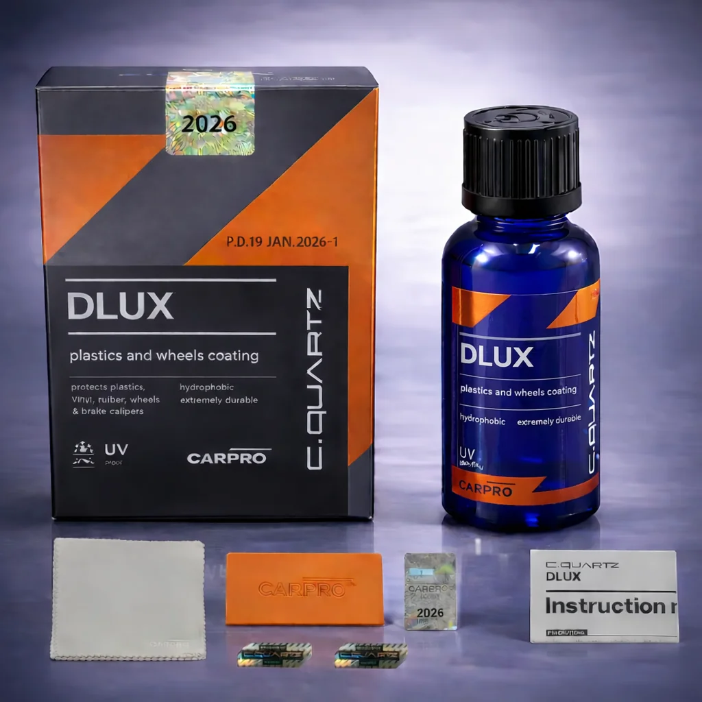 

CARPRO DLUX Средство для восстановления пластика и отделки – УФ-стойкое покрытие для внешних поверхностей автомобиля