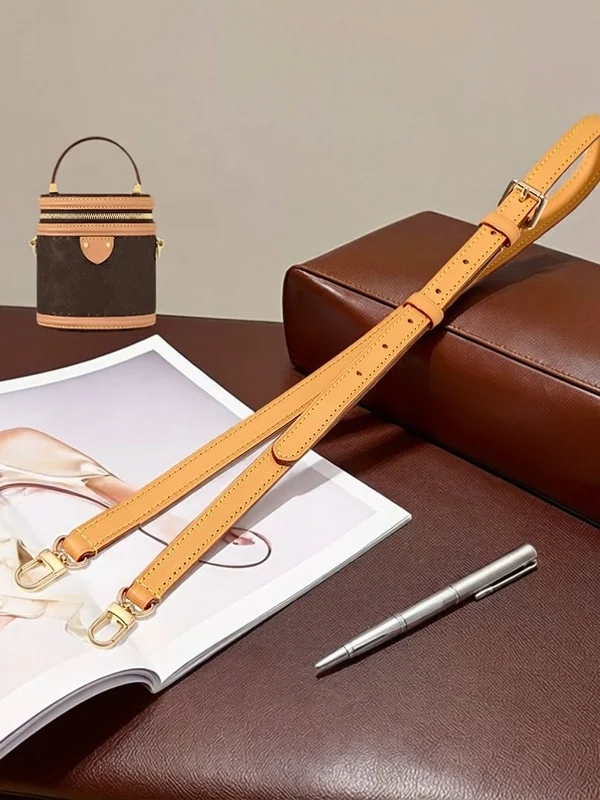 ultra-adjustable-shoulder-strap-for-wealth-bucket-original-design-honey-color-replacement-strap-fashionable-bag-accessory