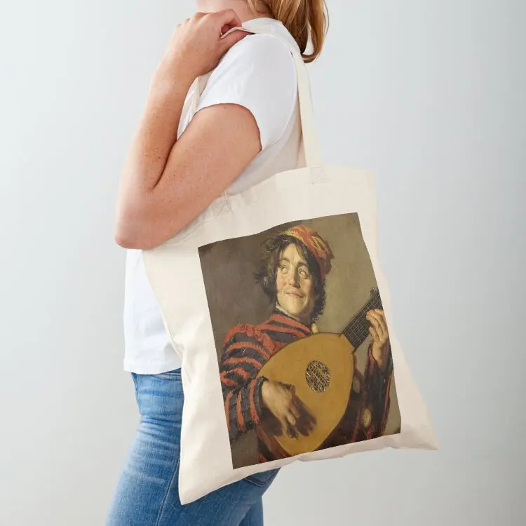 

Frans Hals The Lute Player Tote Bag Reusable bags hand bags Women's bag sac pour femme