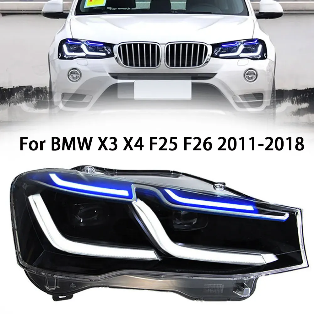 

Передние Автомобильные фары для BMW X3, F25, фонари головного света 2011-2018, X4, F26