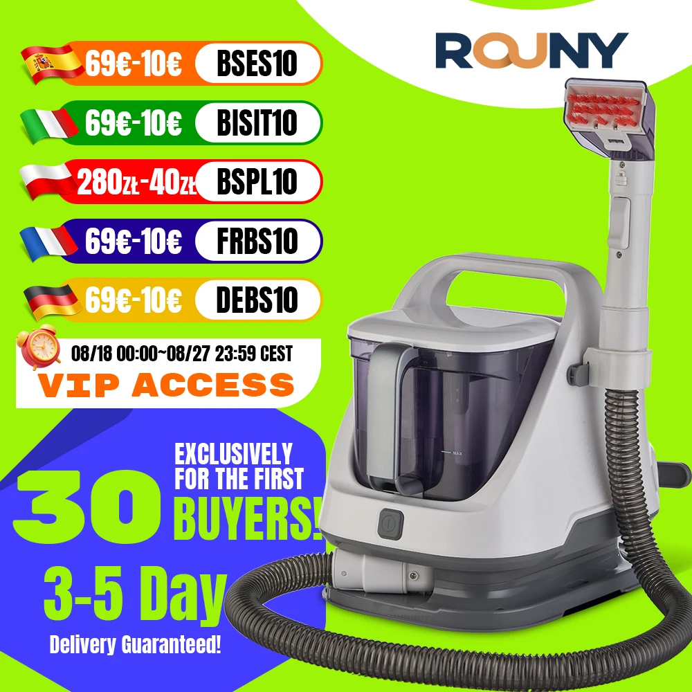 Detergente per tappeti portatile multiuso Pulitore per tappezzeria Shampoo per pulizia profonda per uso domestico