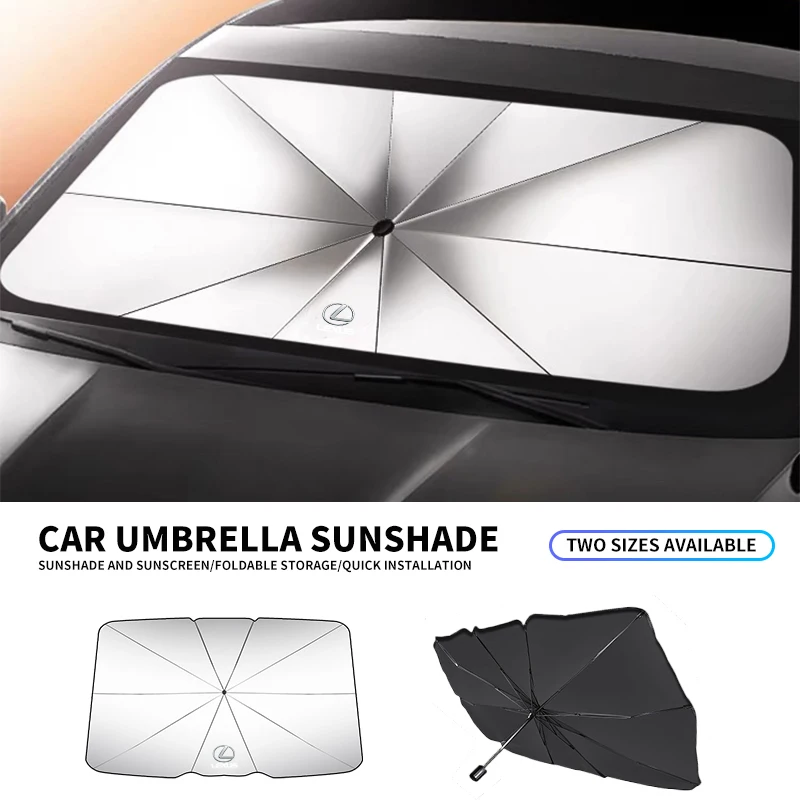 

Car Front Shading Car Windshield Sunshade Umbrella For Lexus F SPORT LBX NX RX 350h 450h ES UX 300e GS GX IS LS LX CT LC
