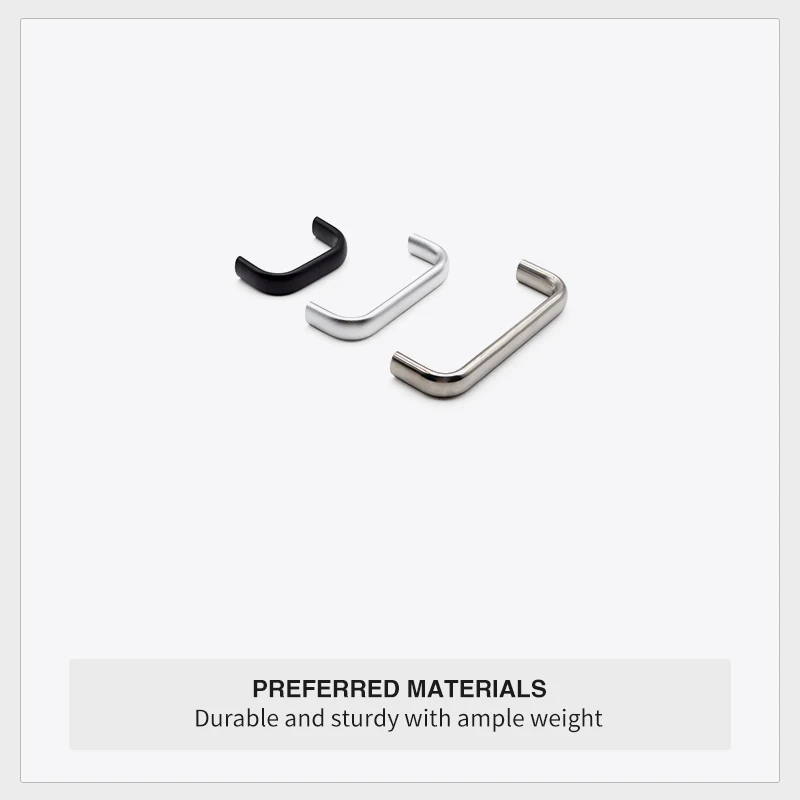 Lndustrial Open-Fitting Handle Electric Welding Machine Box Bed Cabinet Door Closet Drawer Pull Mobile Phone Box Door Handle