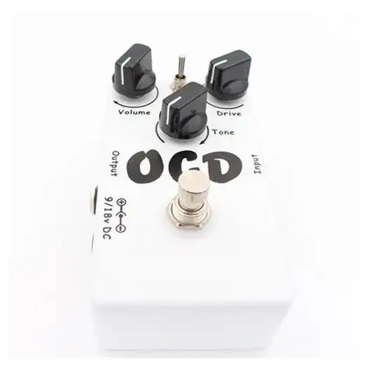 Akcesoria gitarowe klon Fulltone OCD pedał gitary Overdrive obsesyjno-kompulsywny napęd (OCD) pedał świetny dźwięk pedał de guitarra