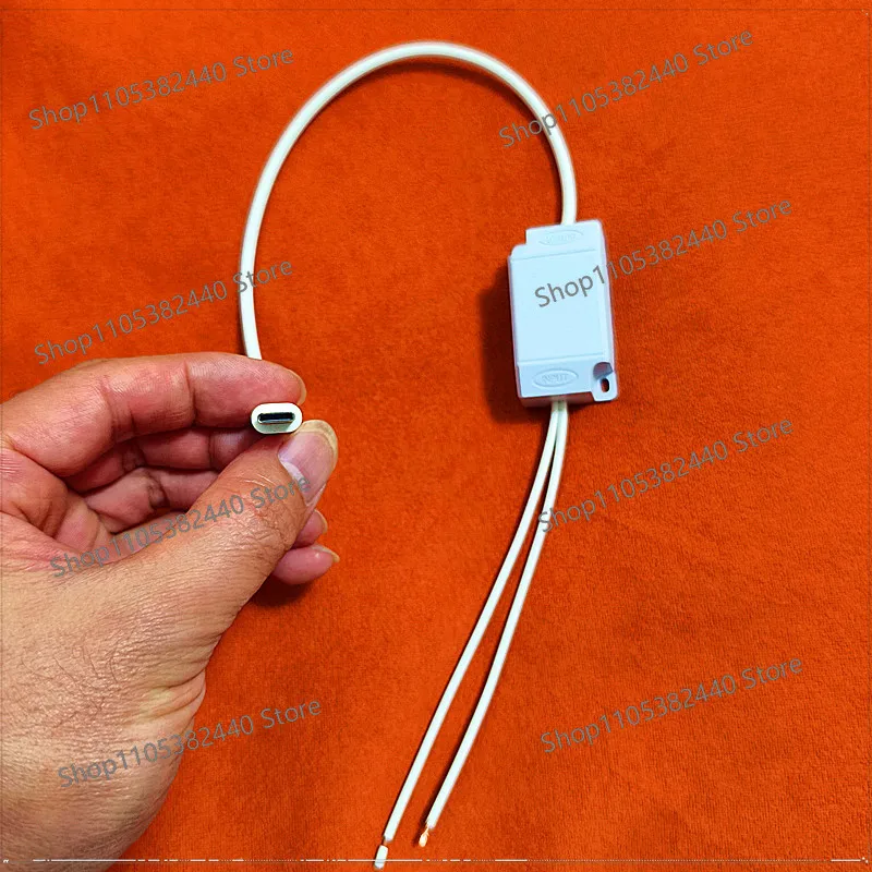AC 220V to 5V USB Power Adapter Type-C Micro USB, 5V1A 5V2A Camera Supply for Home Security Monitoring