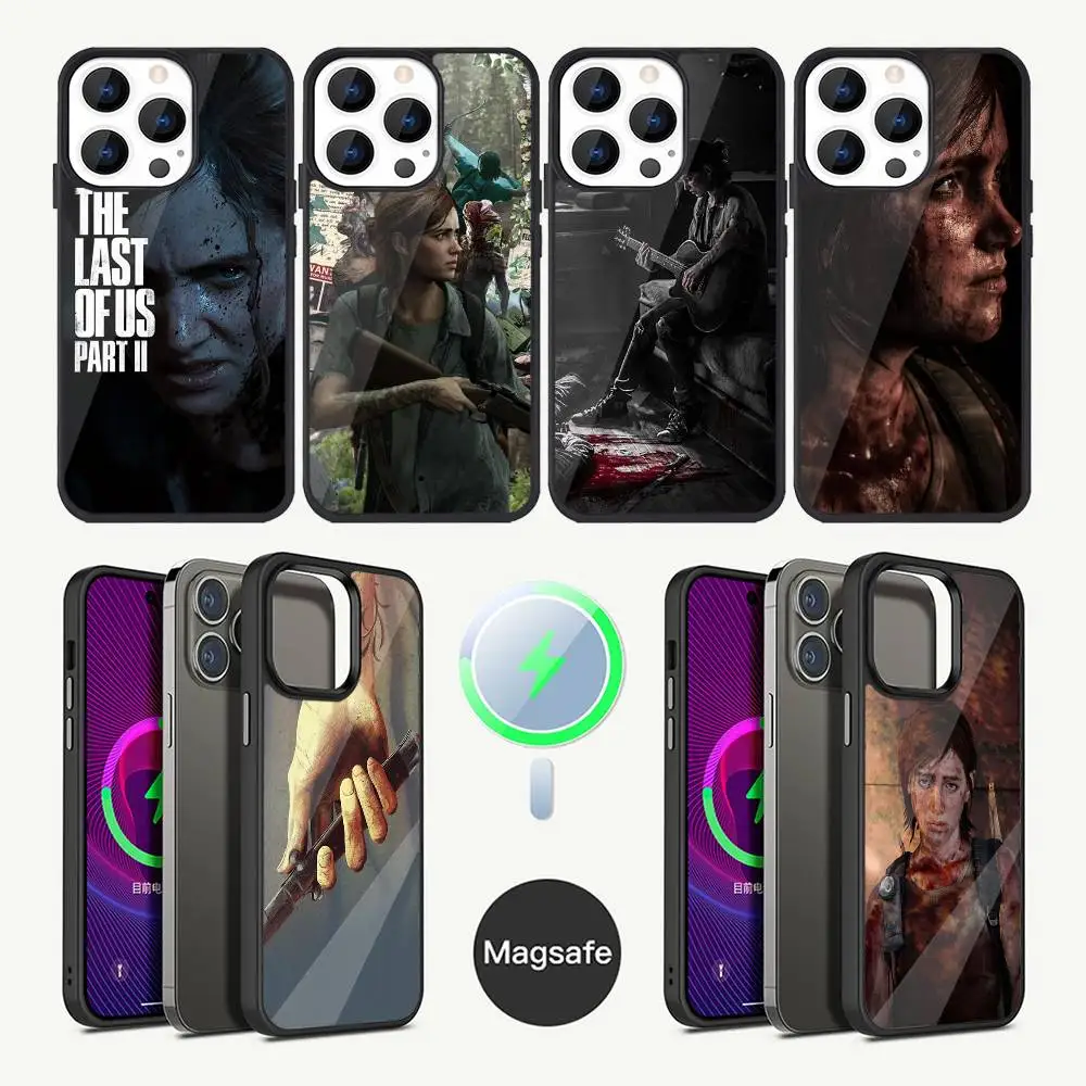 

The L-Last of U-Us 2 Phone Case For iPhone 16,15,14,13,12,11,Plus,Pro,Max Mini Magsafe Magnetic Wireless Charging