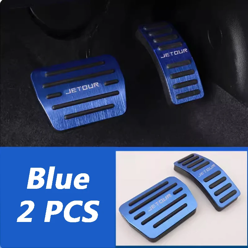 

For Chery Jetour X70 X90 Jetour Dashing 2022 2023 Car Accelerator Gas Pedal Cover Brake Foot Pad Fuel Brake Clutch Pedal