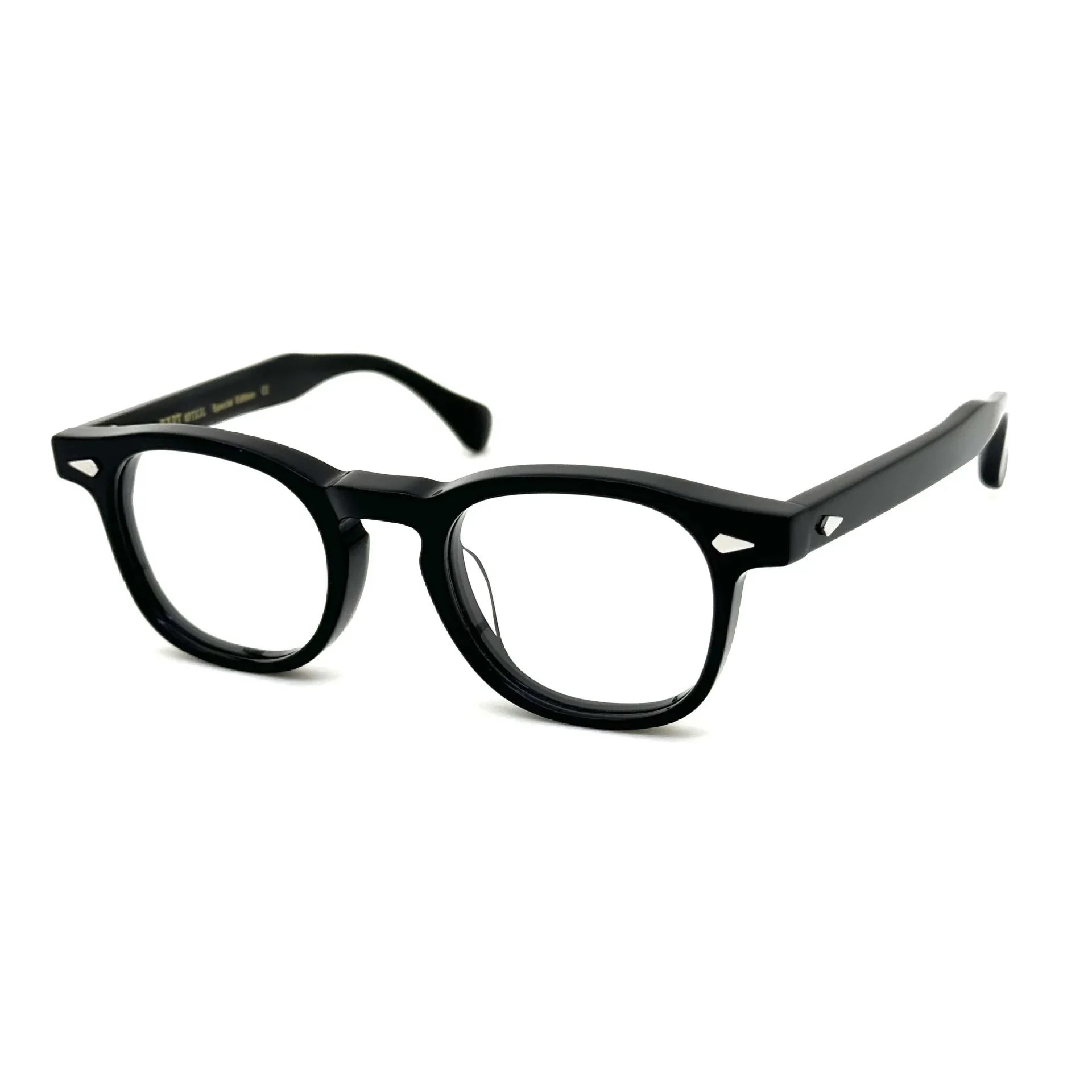 

49mm Square Thick Acetate Eyeglasses Frames Classical Designer Retro Handmade Men Vintage Japan Glasses