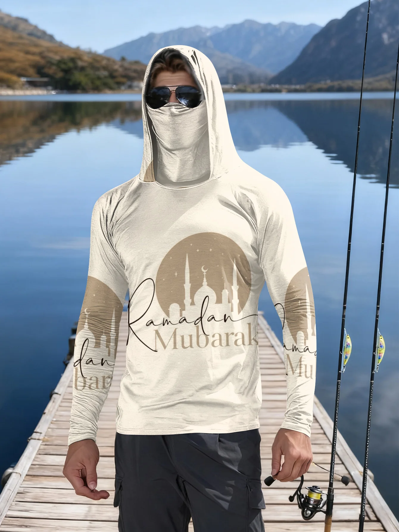 2026 Summer New Style Men's Long-Sleeved Shirt - 3D Trendy Brand Simple Print Fashion Outdoor Comfortable Lightweight Soft